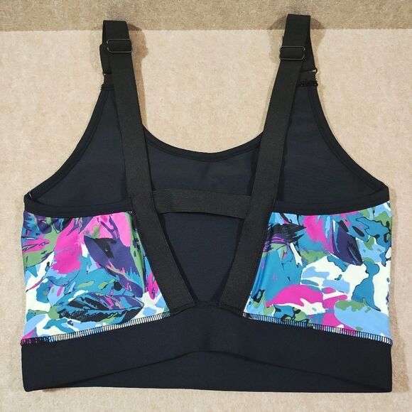 Natori Josie Crop Top Sports Bra -H - Picture 3 of 6